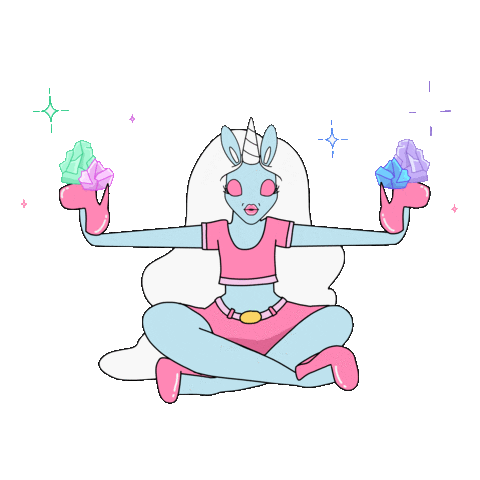 Magic Love Sticker by Glow The Unicorn