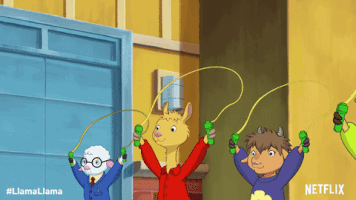 happy llama llama GIF by NETFLIX