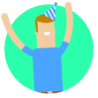 Happy Birthday Feliz Cumpleanos Sticker by Doters