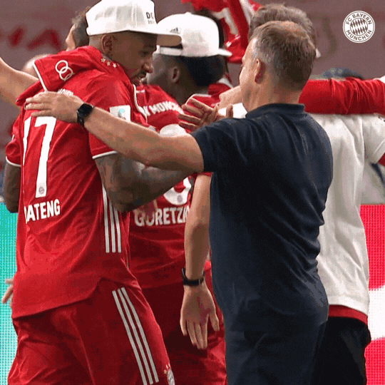 Dfb Pokal Hug GIF by FC Bayern Munich