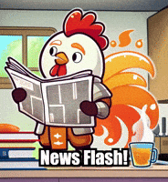 News Reading GIF by Zorooster