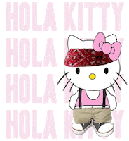 Hello Kitty Sticker by Yollocalli Arts Reach