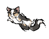 Cat Dog Sticker
