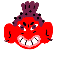 Happy Illustration Sticker