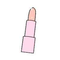 leelfactory makeup light glow lips Sticker