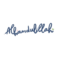 alhamdulillah Sticker by thegangoffur