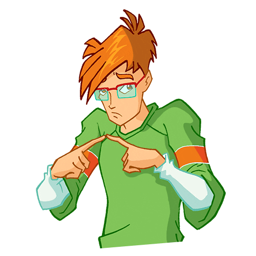 Sob No Sticker by Winx Club