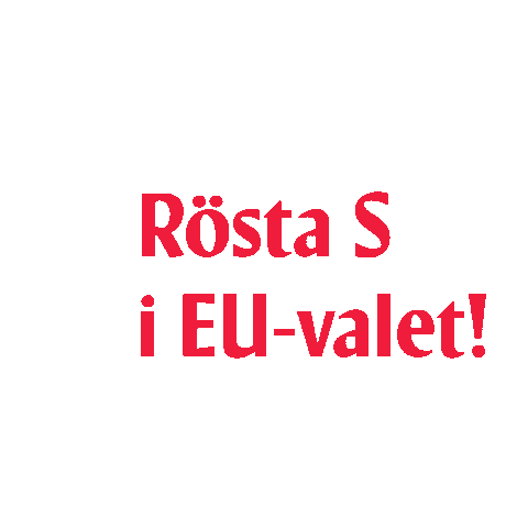 Eu Sossarna Sticker by Socialdemokraterna