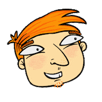 Happy Laughing Sticker