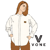 Fashion Ladies Sticker by vone officiel