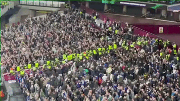 Fan Violence Erupts at West Ham-Anderlecht Match in London