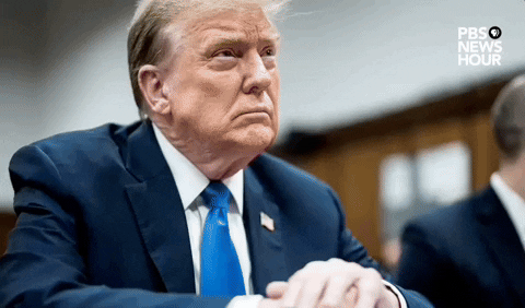 Donald Trump GIF by PBS NewsHour