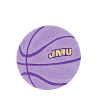 Sport Basketball Sticker by James Madison University