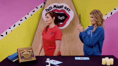 grace helbig blood GIF by This Might Get