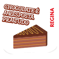Chocolate Cake Sticker by Buaiz Alimentos