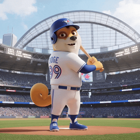 To The Moon Baseball GIF by Doge Pound
