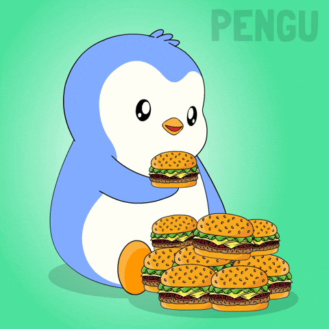 Hungry Penguin GIF by Pudgy Penguins