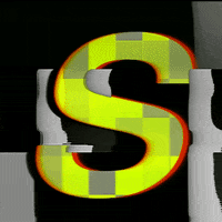Glitch Alphabet GIF by #BASILIO