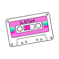 Playlist Mixtape Sticker by Sled Island