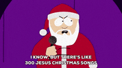 angry santa GIF by South Park 