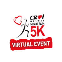 Night Run Sticker by CroiHeartStroke