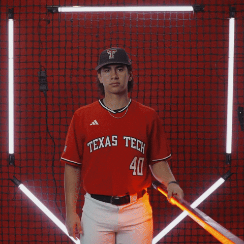 Dominic Archila GIF by Texas Tech Baseball
