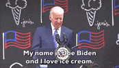 Ice Cream Biden GIF by GIPHY News