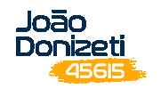 joaodonizetiver vereador 45 joao sorocaba Sticker