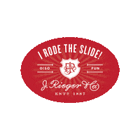 Alcohol Slide Sticker by J. Rieger & Co.