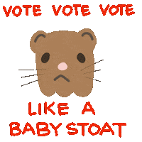 Baby Voting Sticker