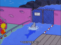 lisa simpson escape GIF