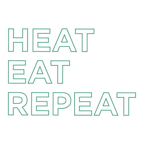 wecookca food eat delivery heat Sticker