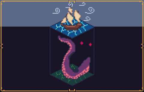 phonoforest giphyupload pixelart ocean ship GIF
