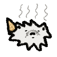 Icecream Melting Sticker