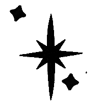 Space Star Sticker