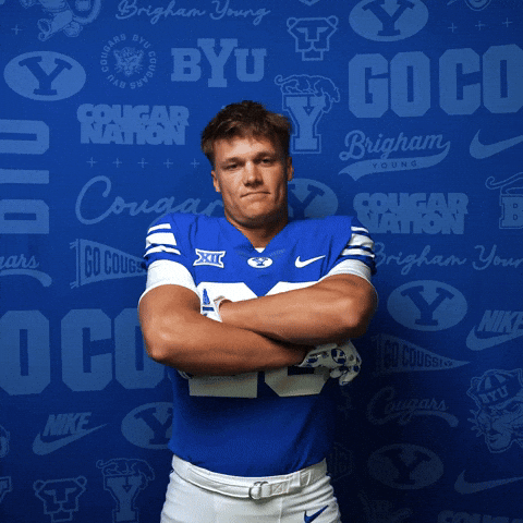 College Football Go Cougs GIF by BYU Cougars
