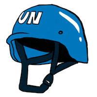 United Nations Peace Sticker by UN Peacekeeping