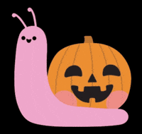 Pumpkin Snail GIF