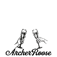 Celebrate Bottoms Up Sticker by Archer Roose Wines