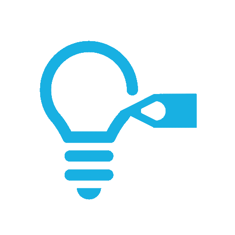 Uni Glühbirne Sticker by wiwiupb