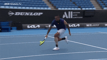 Sliding Nick Kyrgios GIF by Tennis TV