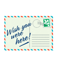 Holiday Postcard Sticker by National Trust