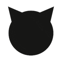 Cat Face Sticker by JVAL Openair