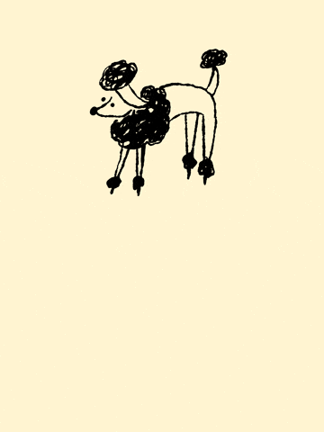 Dog Poodle GIF by mikepop
