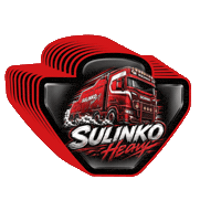 Scania Red Truck Sticker by TeamHeinrichs