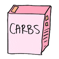 Hungry Food Sticker by But Like Maybe