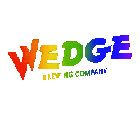 wedgebrew avl rada wedge avl beer Sticker