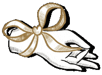Hand Bow Sticker by Helga Valdis   #krotdagsins