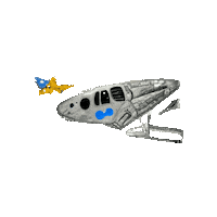 Space Craft Sticker by A Reason To Feel