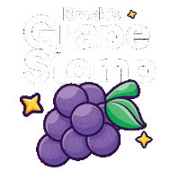Homecoming Grapes Sticker by Brock University